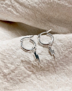 Aros argollas con rayos