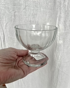 Copa para postre de vidrio