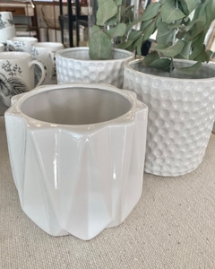 Maceta blanca - comprar online