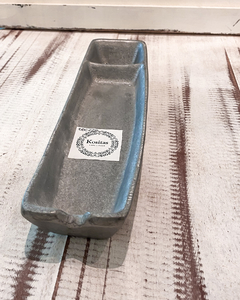 Fuente de peltrina para sushi o picadas - comprar online