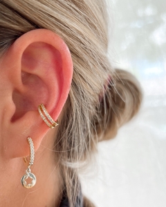 Earcuff gold doble (unidad)