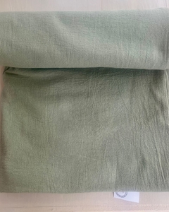 Mantel de tusor color verde seco - buy online