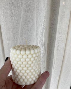 Vela tubo con bolitas - comprar online