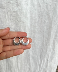 Argollas infladas oval - comprar online