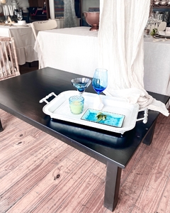 Mesa baja de roble