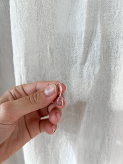 Argolla de plata con candado - comprar online