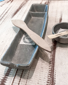 Fuente de peltrina para sushi o picadas en internet
