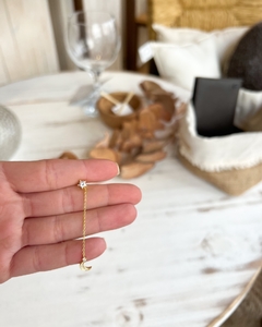 Pasante gold con cubic