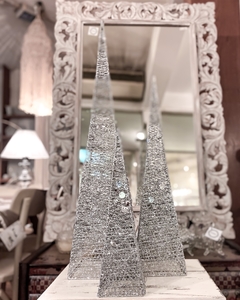 Cono plata 40cm - comprar online