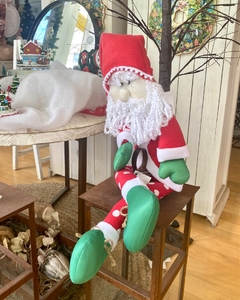 Papá Noel piernas largas