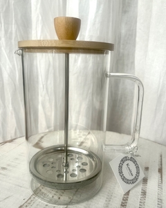 Cafetera con bambú - comprar online