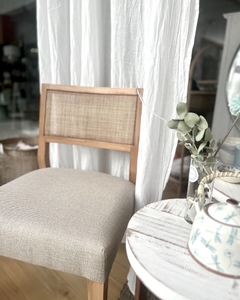 Silla con esterilla