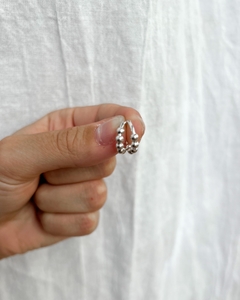 argollas con bolitas por par - comprar online