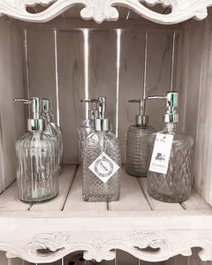 Dispenser para jabón de vidrio - comprar online