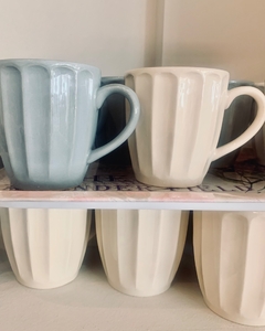 Jarro de Ceramica celeste