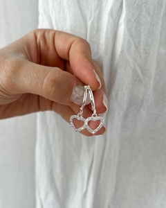 Argollas con corazones