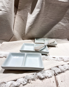 Bandeja de porcelana x 2 - comprar online