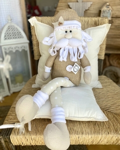 Papá Noel piernas largas