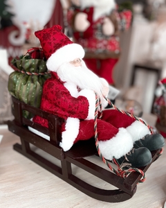 Papá Noel con trineo