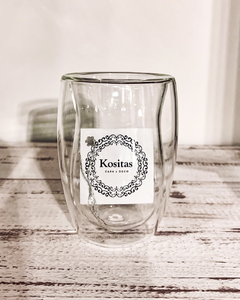Taza de vidrio