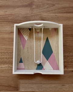 Servilletero de madera