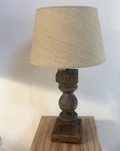 Lámpara madera