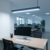 Imagen de Lampara Panel Colgante Negra Gabinete Led 22w Led