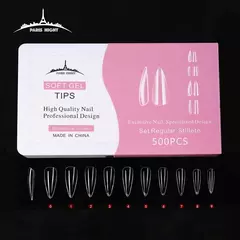 TIPS SOFT GEL PARIS STILETO *500 EN CAJA ROSA PN20750-2 - comprar online