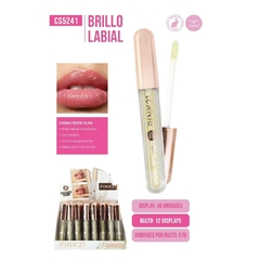 PINK21 Labial Brillo Tapa dorado CS5241
