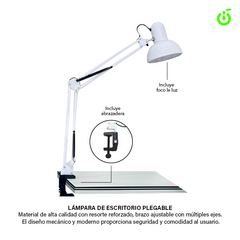 Lampara Articulada c/foco COLDROSE CR000059-B