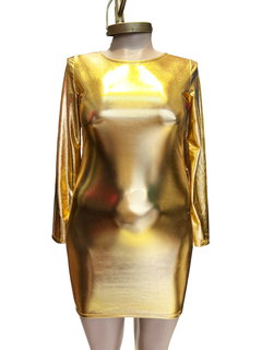 698 - Vestido Diva Engomado - SILA