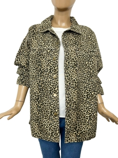 J31 - Camisaco Tania Animal Print - tienda online