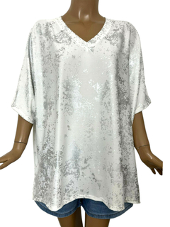 390FRL - Remera Dafne Morley Foil - SILA