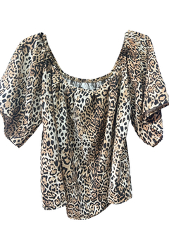 783SAP - Blusa Paisana Esperanza Animal Print - comprar online