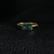 Anillo de Oro 18K con Piedra Rectangular Pre Order - Síntesis Design