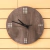 Reloj de pared DOMINO Ø 40cm. (roble) - comprar online