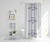 Cortina para baño poliéster estampado - Santorini - comprar online