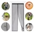Mosquitero magnético para puerta 80x210 cm - Ciruelo Home