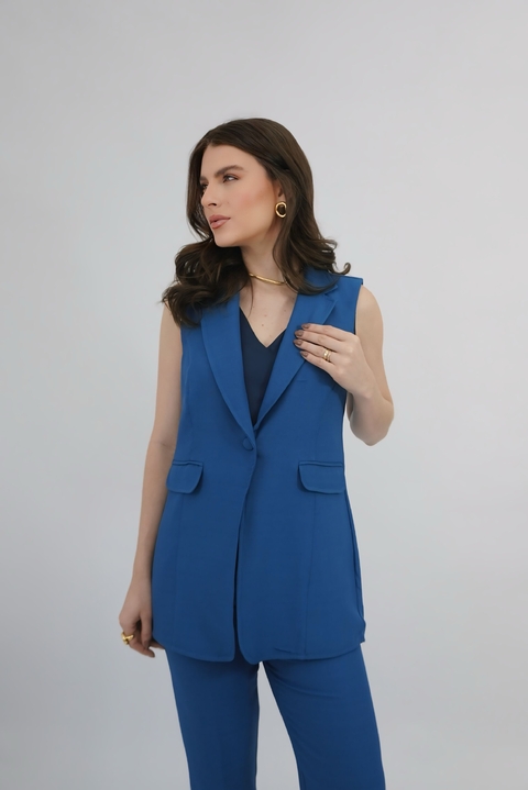 COLETE DE ALFAIATARIA FEMININO