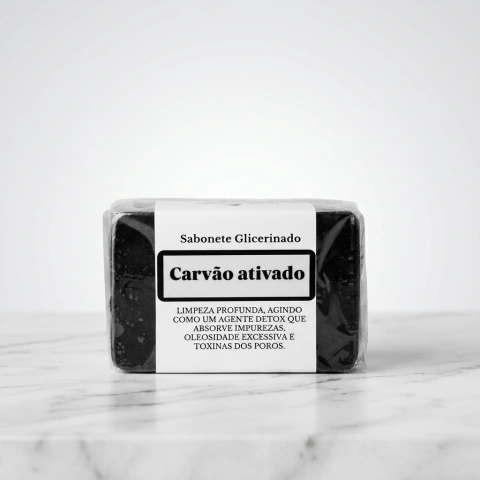 Sabonete Glicerinado SS Carvão ativo 115G