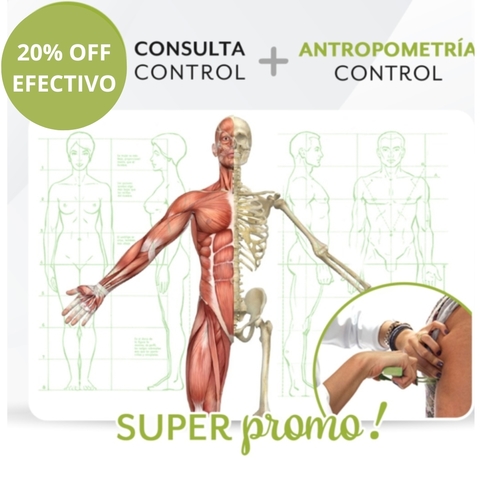 ANTROPOMETRIA CONTROL + CONSULTA NUTRICIONAL