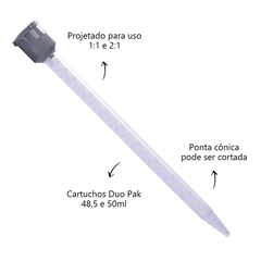 Bico Misturador EPX longo Scotch weld - comprar online