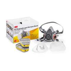 Kit Respirador 6200 e Cartuchos 6003