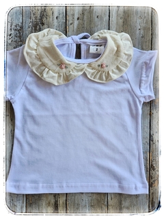 Remera cuello bb natural