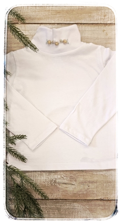Polera rococo beige