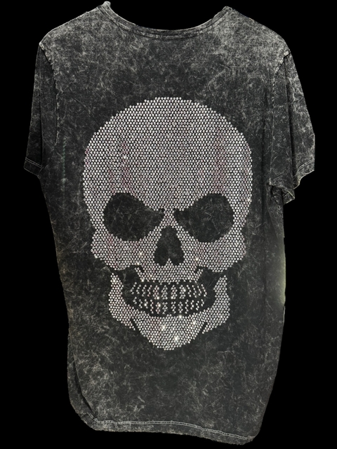 T-shirt Marmorizada Caveira - comprar online