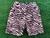 Short cebra rosa