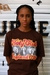 Camiseta HOLYCLUB Unissex Marrom/Off White - comprar online