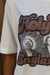 Camiseta HOLYCLUB Unissex Marrom/Off White