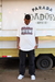 Camiseta HOLYCLUB Unissex Marrom/Off White - EPHOD